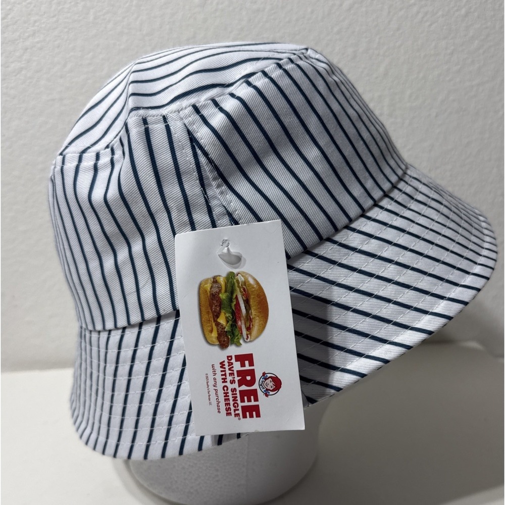 New York YANKEES Pinstripe Bucket Hat 6/18/2025 Giveaway Wendys One Size NewTags